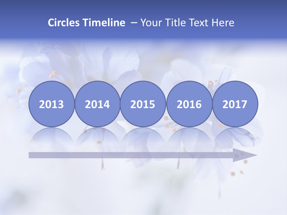 Season Light Violets PowerPoint Template