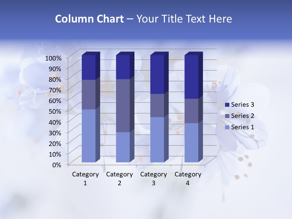 Season Light Violets PowerPoint Template