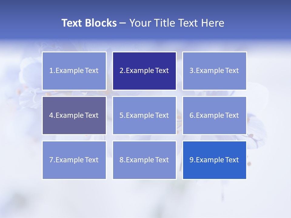 Season Light Violets PowerPoint Template