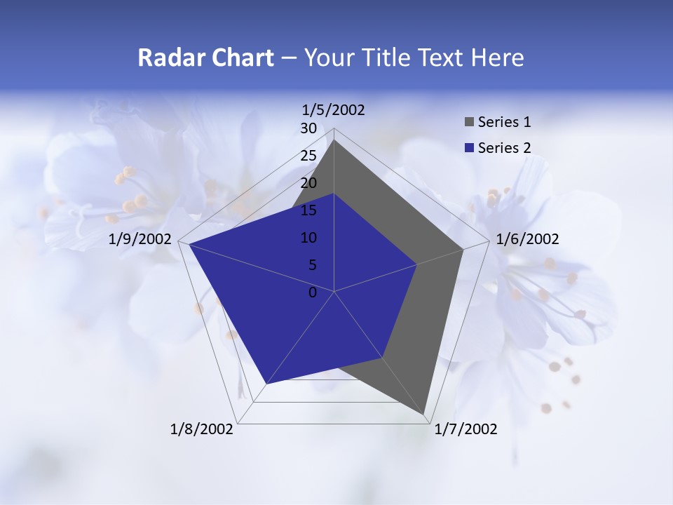 Season Light Violets PowerPoint Template