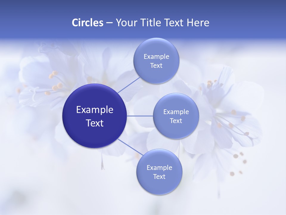 Season Light Violets PowerPoint Template