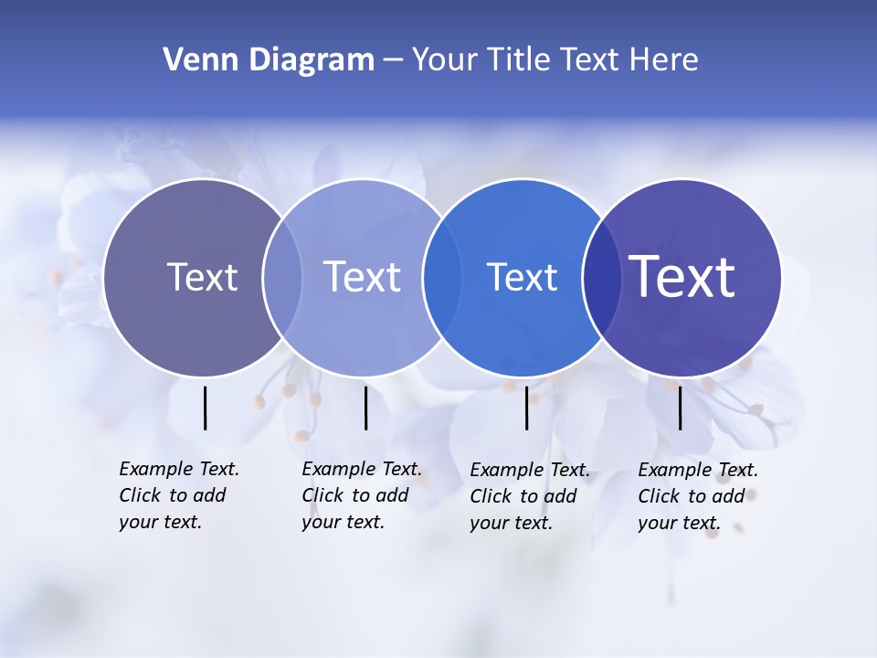 Season Light Violets PowerPoint Template