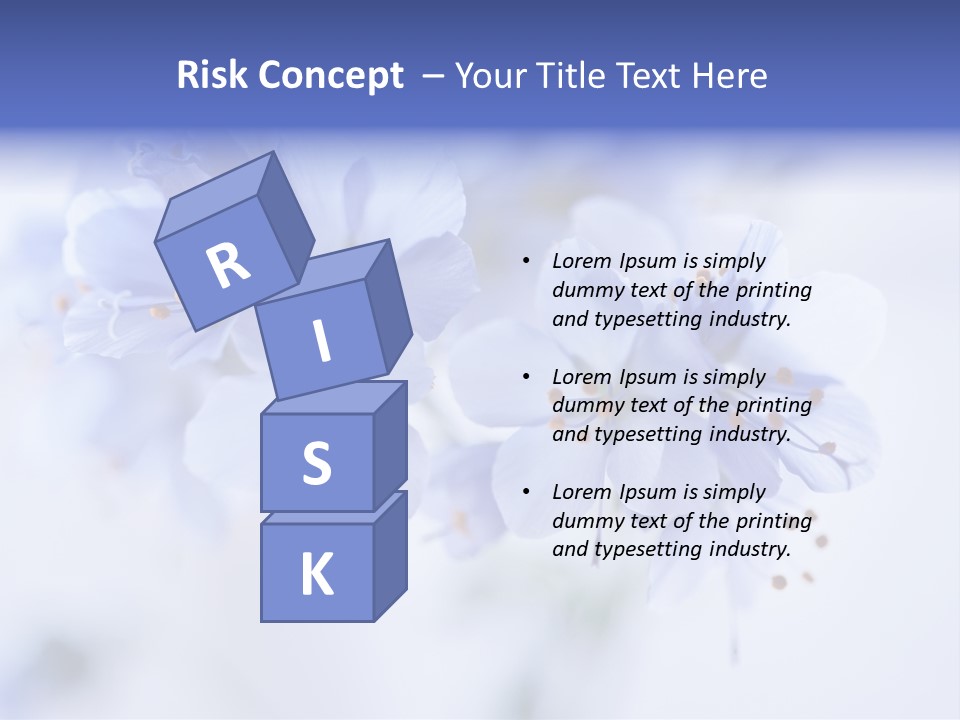 Season Light Violets PowerPoint Template