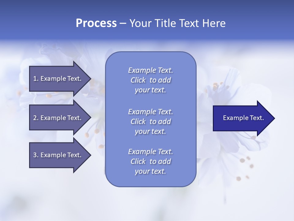 Season Light Violets PowerPoint Template