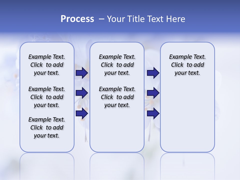 Season Light Violets PowerPoint Template