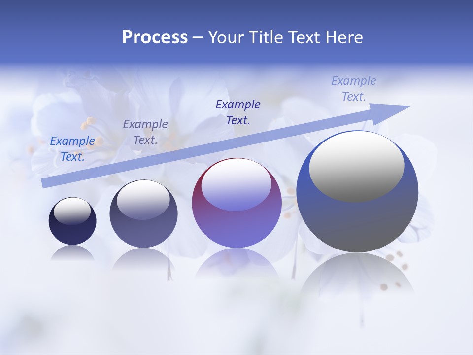 Season Light Violets PowerPoint Template