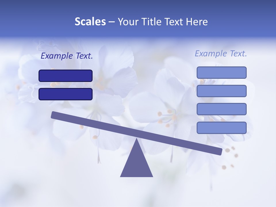 Season Light Violets PowerPoint Template