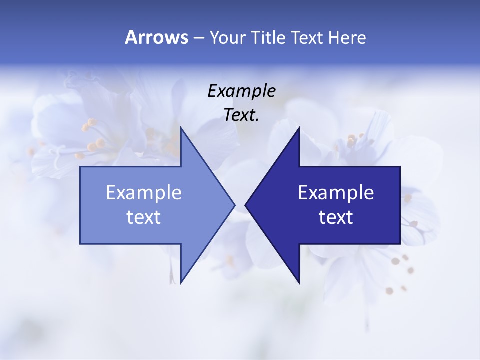 Season Light Violets PowerPoint Template