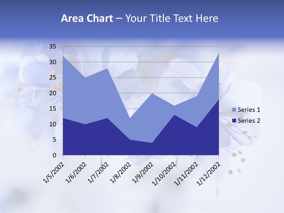 Season Light Violets PowerPoint Template