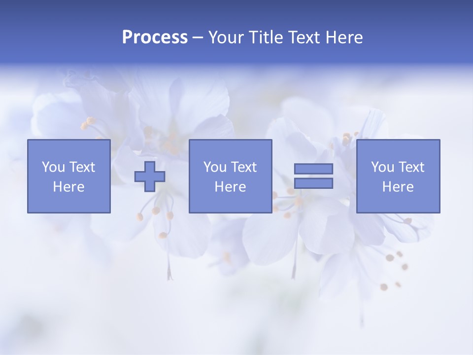 Season Light Violets PowerPoint Template