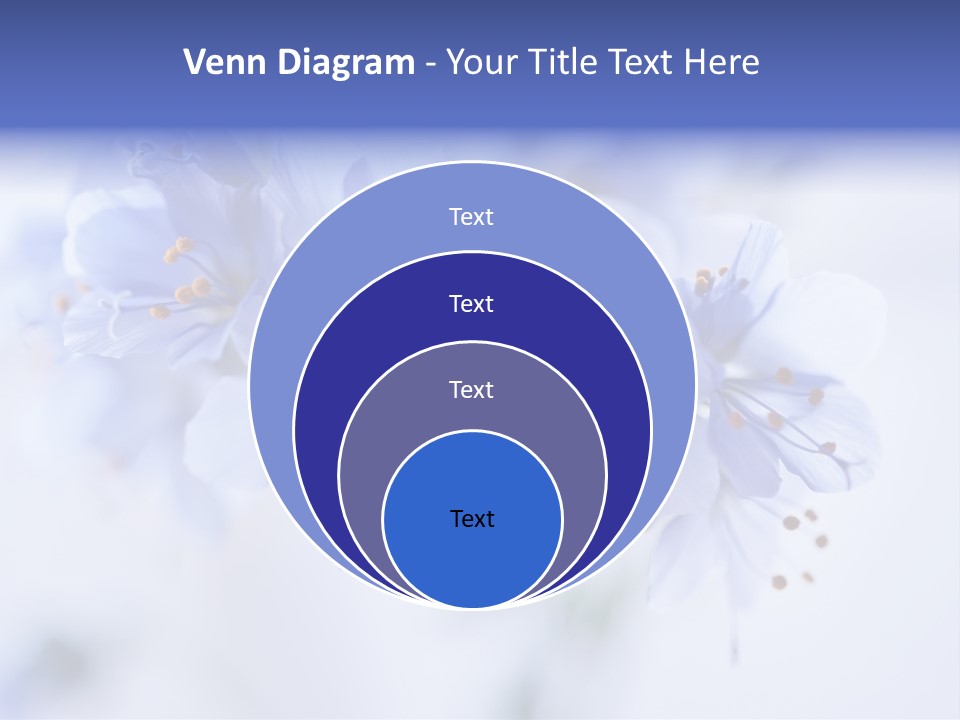 Season Light Violets PowerPoint Template