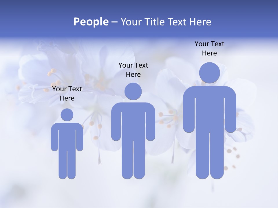 Season Light Violets PowerPoint Template