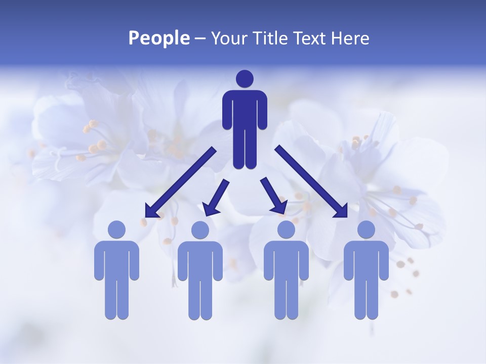 Season Light Violets PowerPoint Template