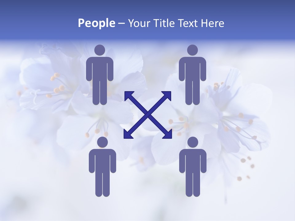 Season Light Violets PowerPoint Template