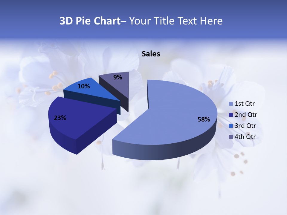 Season Light Violets PowerPoint Template
