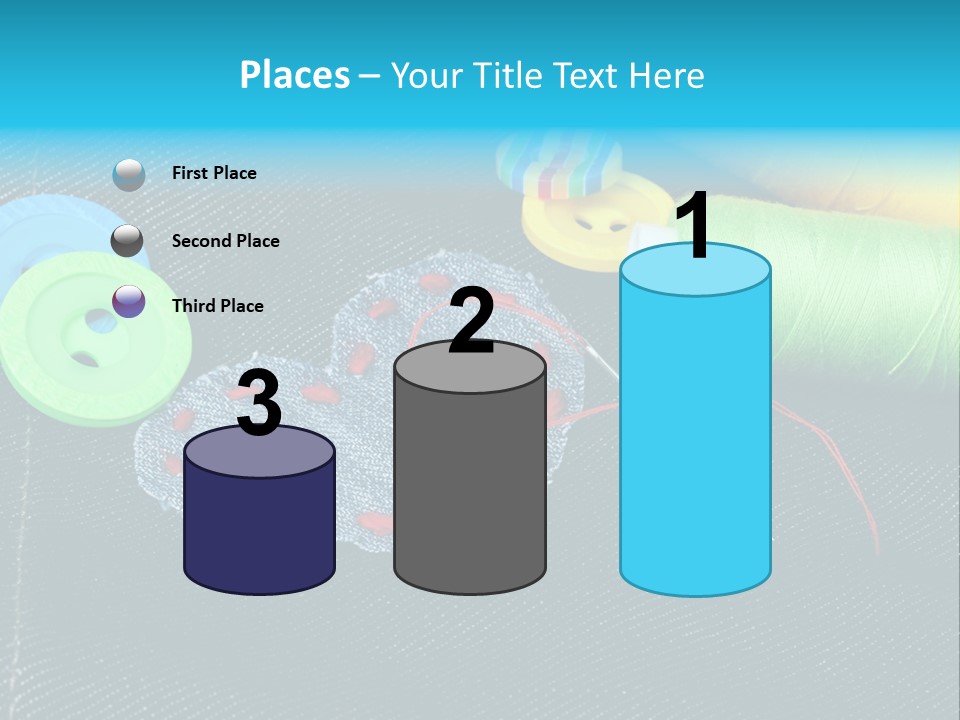 Fabrics Closeup Thread PowerPoint Template