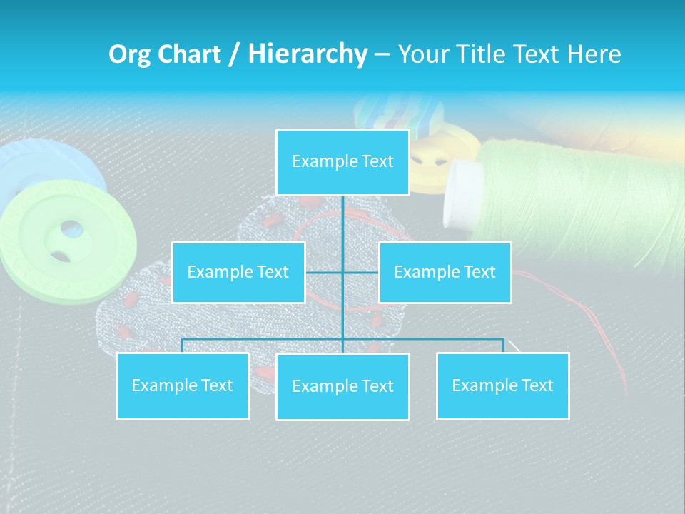 Fabrics Closeup Thread PowerPoint Template