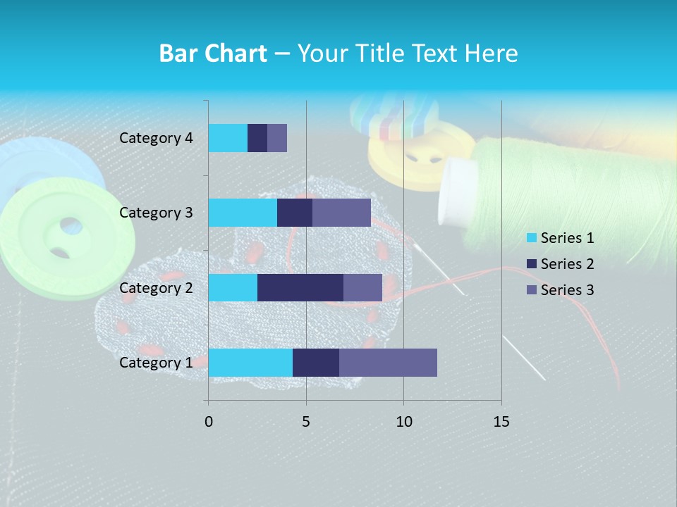 Fabrics Closeup Thread PowerPoint Template