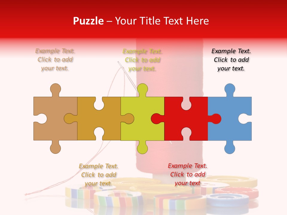 Sewing Detail Work PowerPoint Template