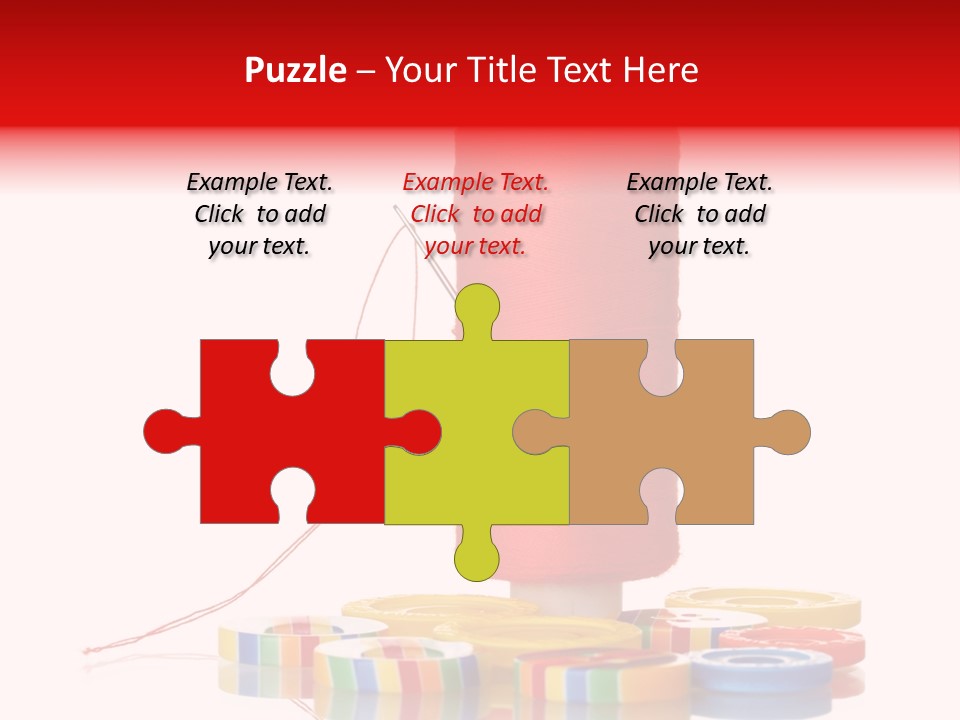 Sewing Detail Work PowerPoint Template