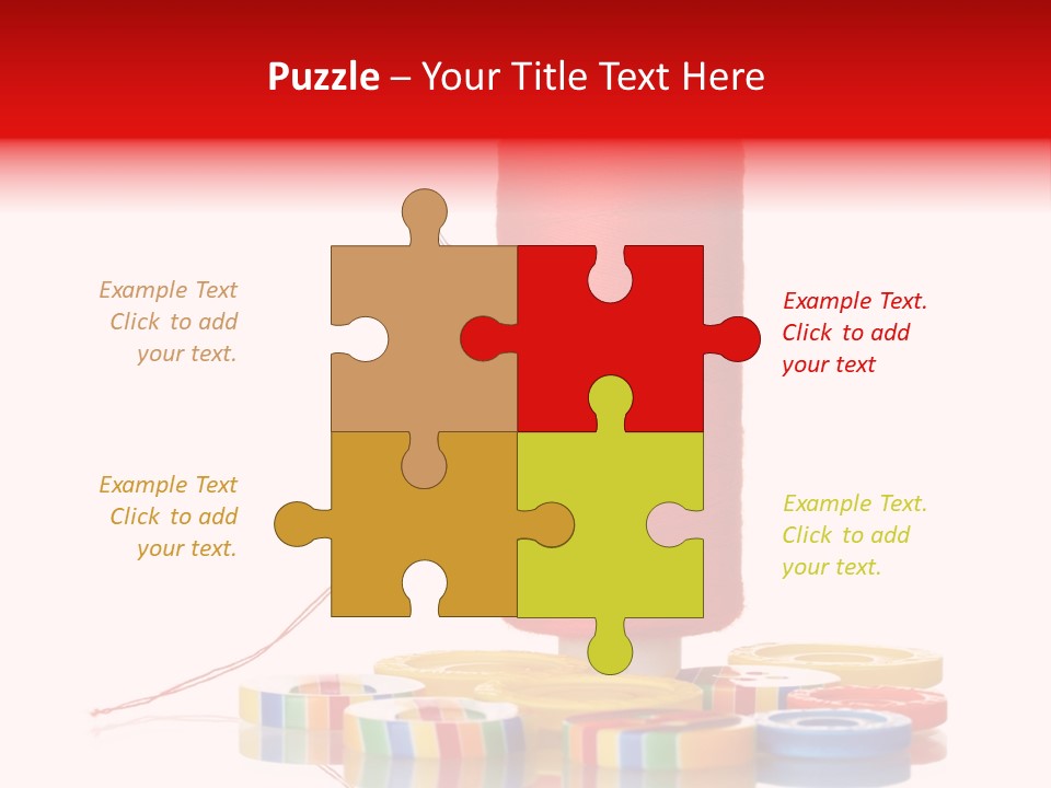 Sewing Detail Work PowerPoint Template