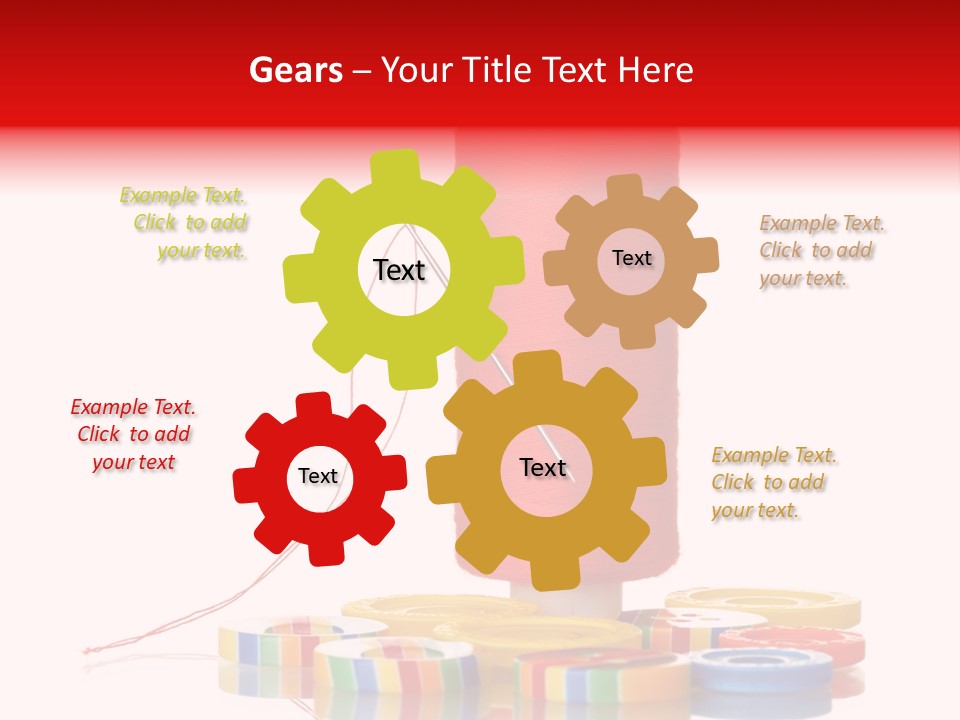 Sewing Detail Work PowerPoint Template