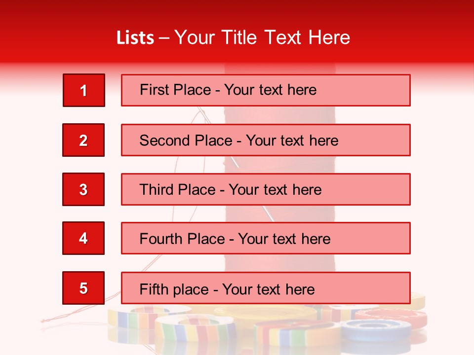 Sewing Detail Work PowerPoint Template