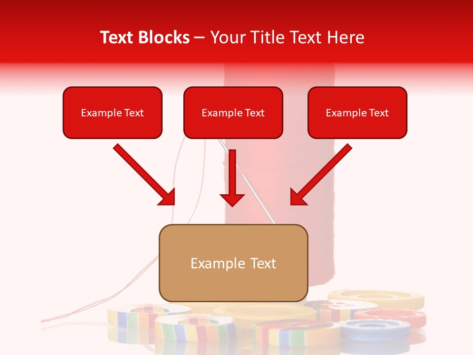 Sewing Detail Work PowerPoint Template