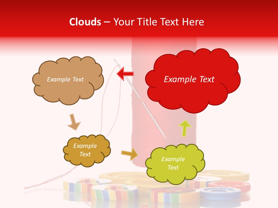 Sewing Detail Work PowerPoint Template