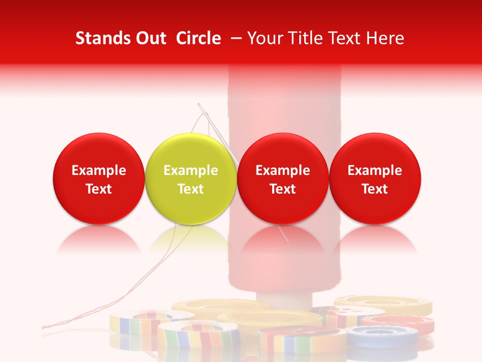 Sewing Detail Work PowerPoint Template