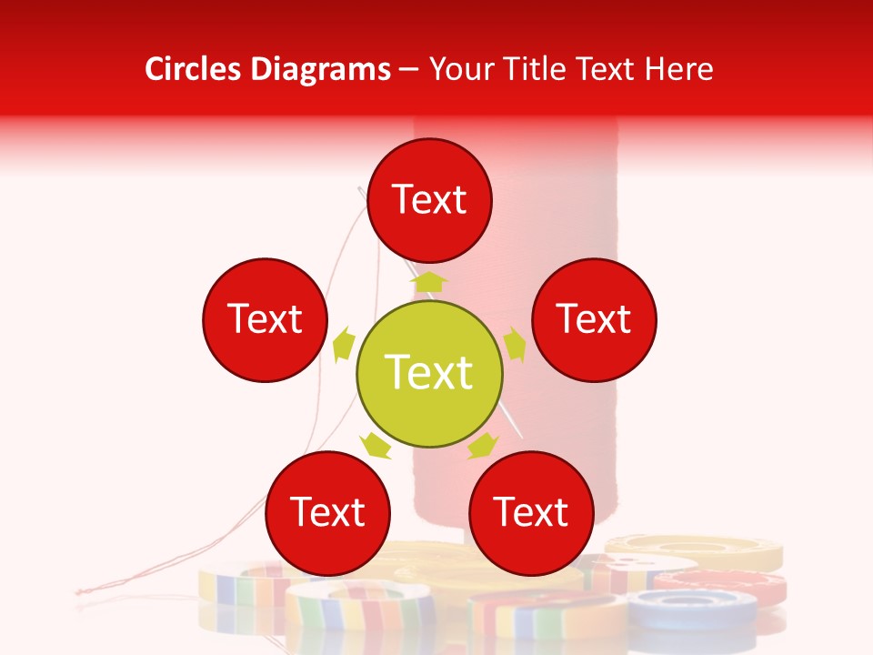 Sewing Detail Work PowerPoint Template