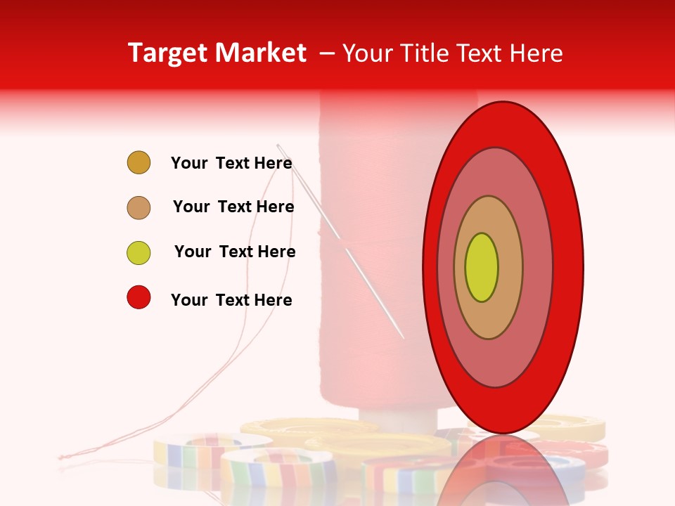 Sewing Detail Work PowerPoint Template