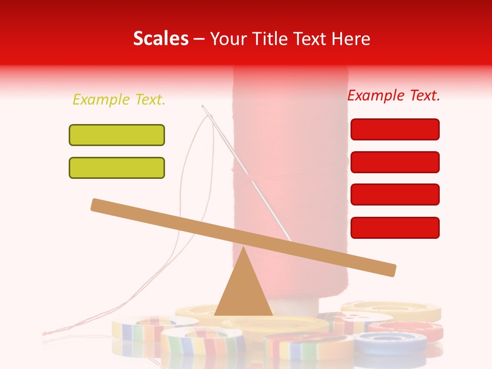 Sewing Detail Work PowerPoint Template