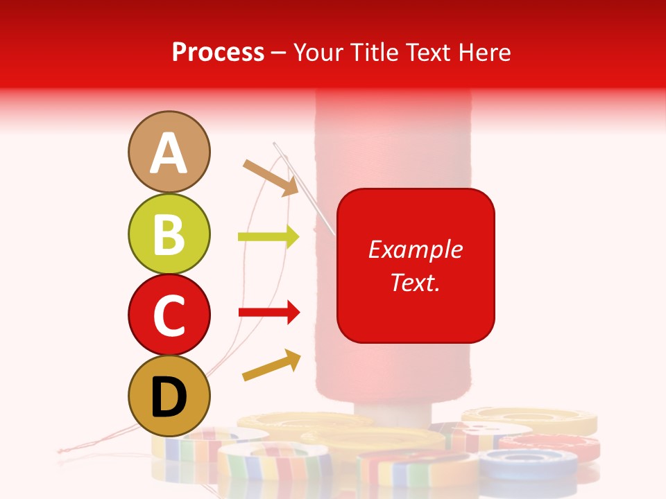 Sewing Detail Work PowerPoint Template