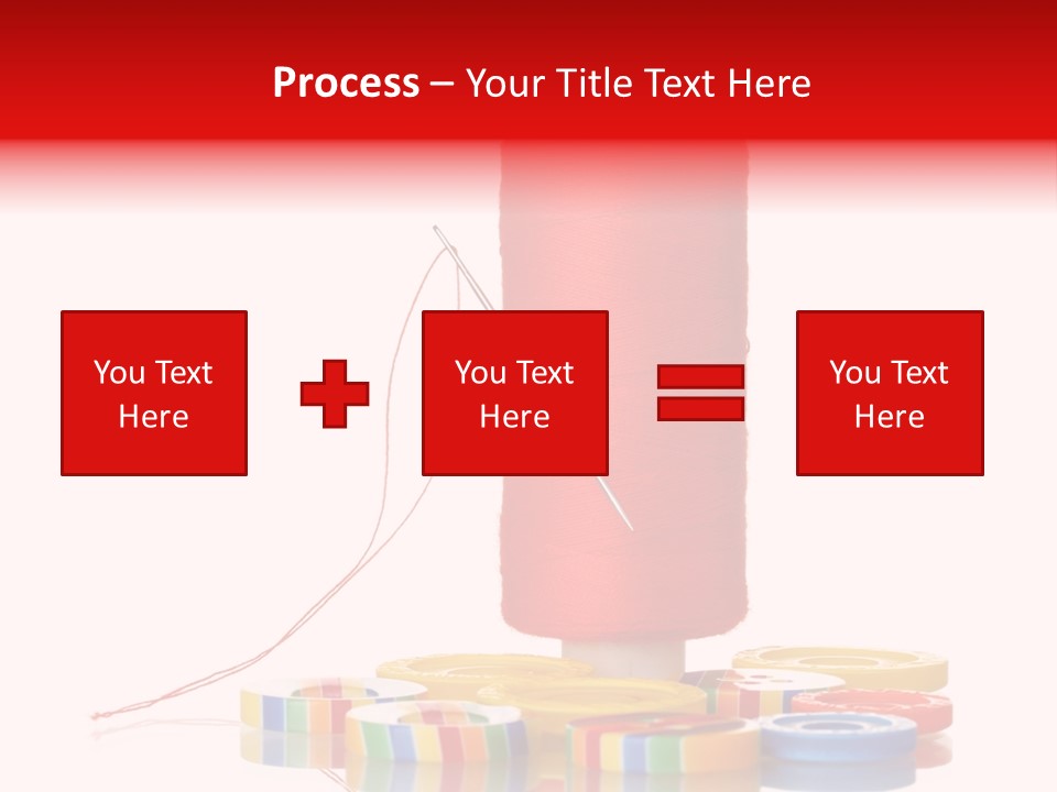 Sewing Detail Work PowerPoint Template