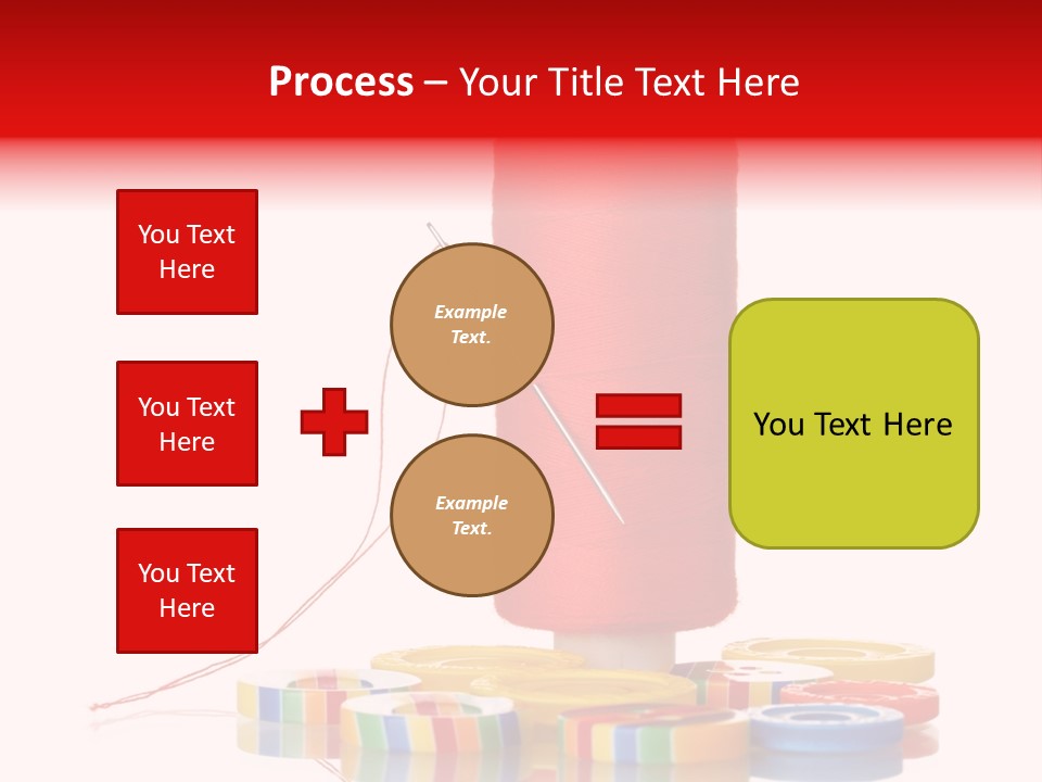 Sewing Detail Work PowerPoint Template