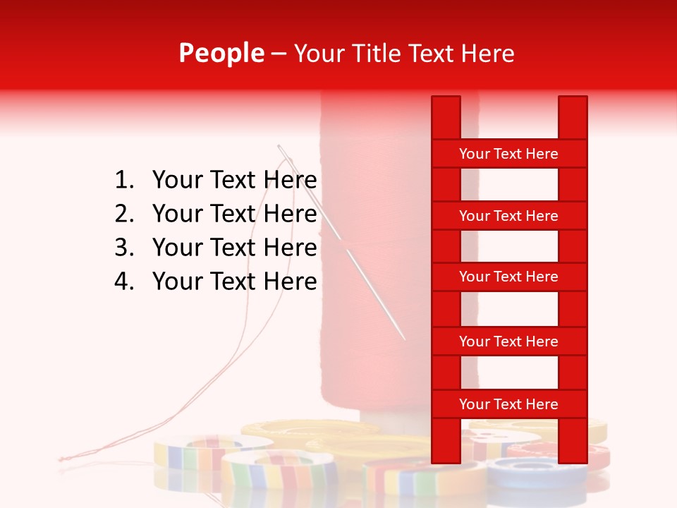 Sewing Detail Work PowerPoint Template