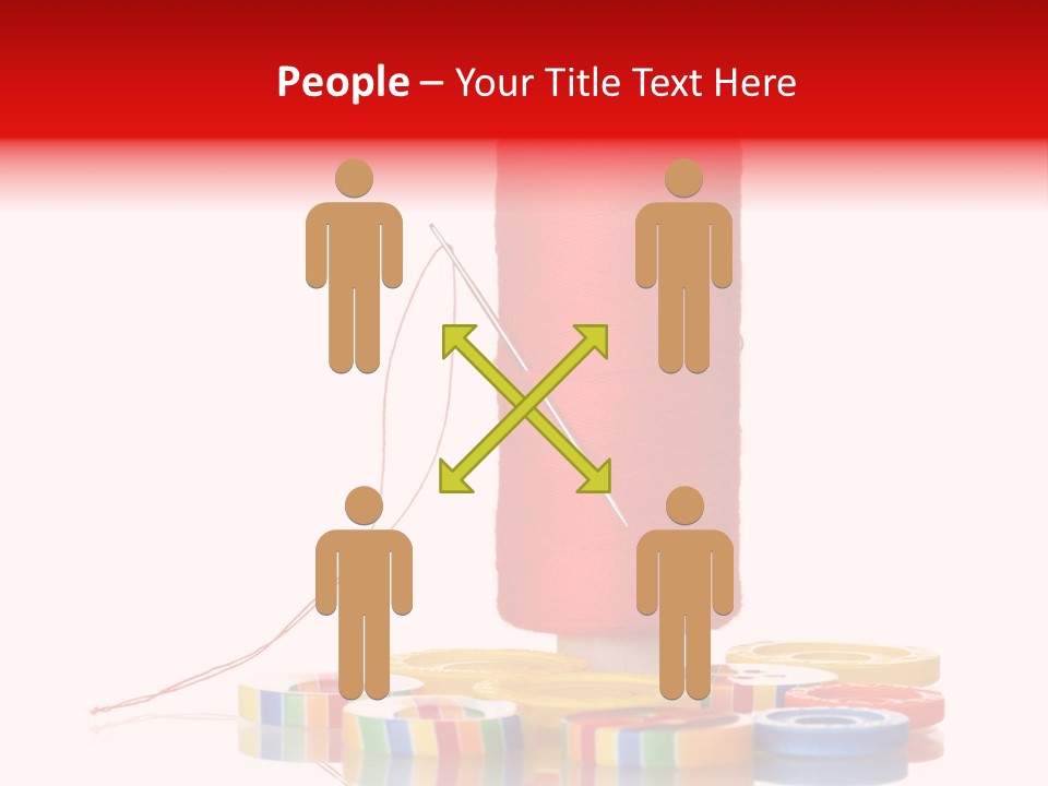 Sewing Detail Work PowerPoint Template