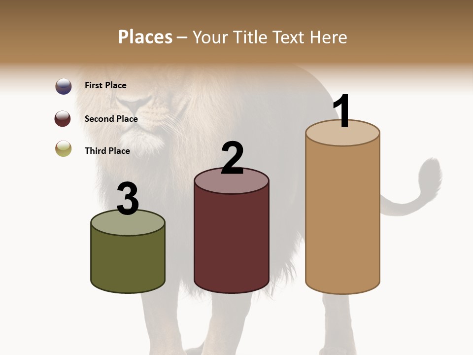 Cutout Animal Themes Looking PowerPoint Template