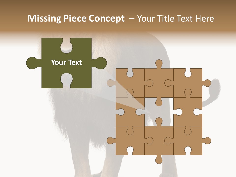 Cutout Animal Themes Looking PowerPoint Template