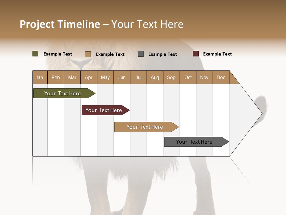 Cutout Animal Themes Looking PowerPoint Template
