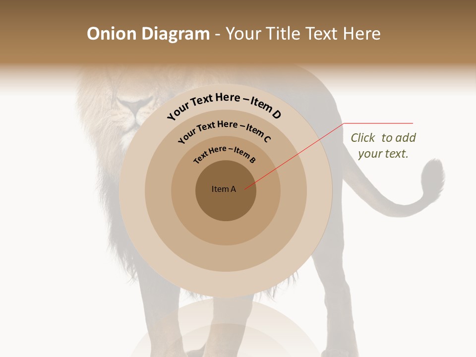 Cutout Animal Themes Looking PowerPoint Template