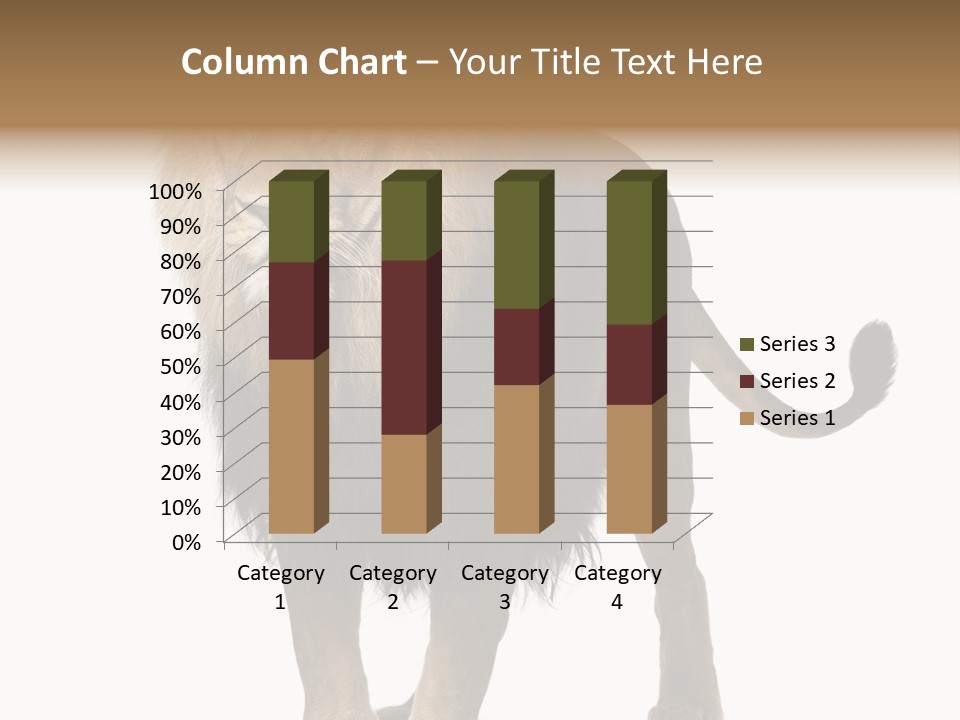 Cutout Animal Themes Looking PowerPoint Template