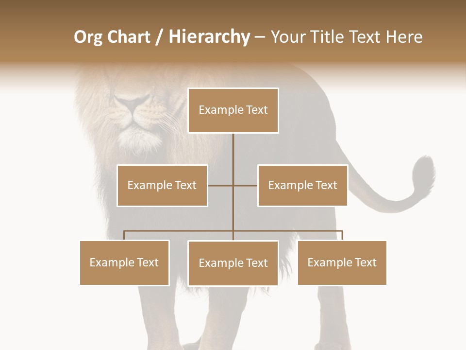 Cutout Animal Themes Looking PowerPoint Template