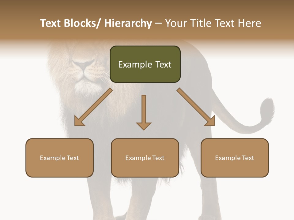 Cutout Animal Themes Looking PowerPoint Template