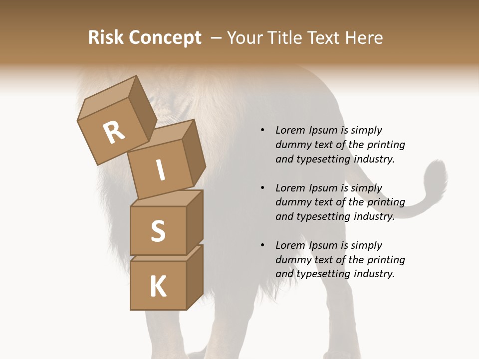 Cutout Animal Themes Looking PowerPoint Template