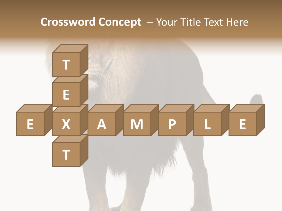 Cutout Animal Themes Looking PowerPoint Template