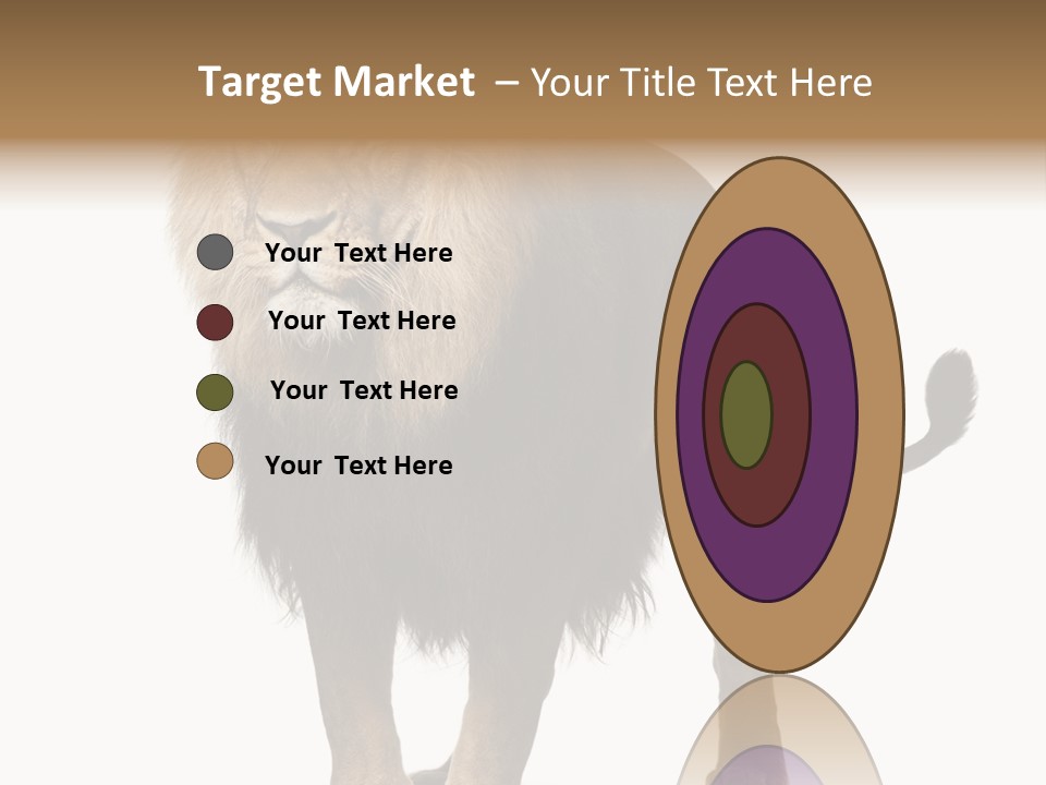 Cutout Animal Themes Looking PowerPoint Template