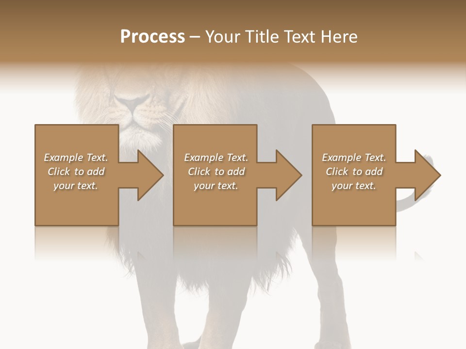 Cutout Animal Themes Looking PowerPoint Template