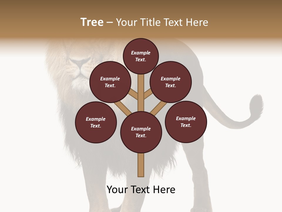 Cutout Animal Themes Looking PowerPoint Template